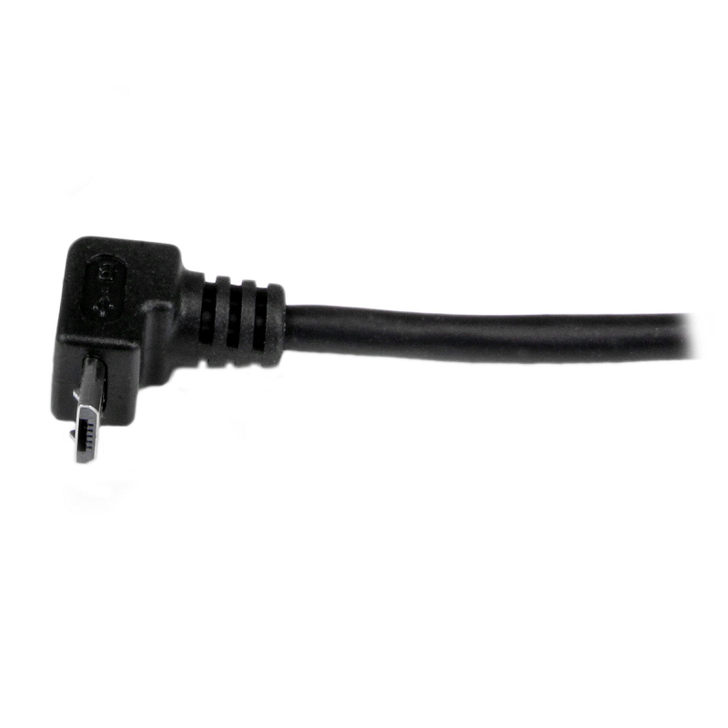 StarTech USBAUB2MU 2m Micro USB Cable - A to Up Angle Micro B